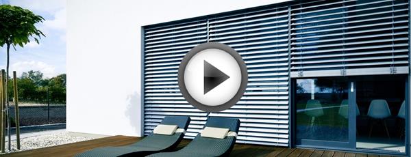 External venetian blinds