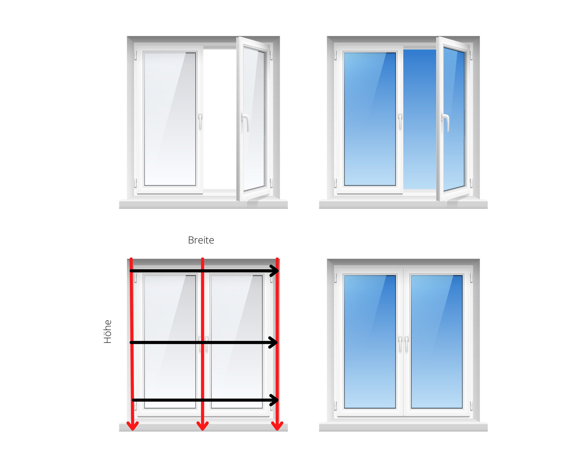 wie man die fensternische ausmisst