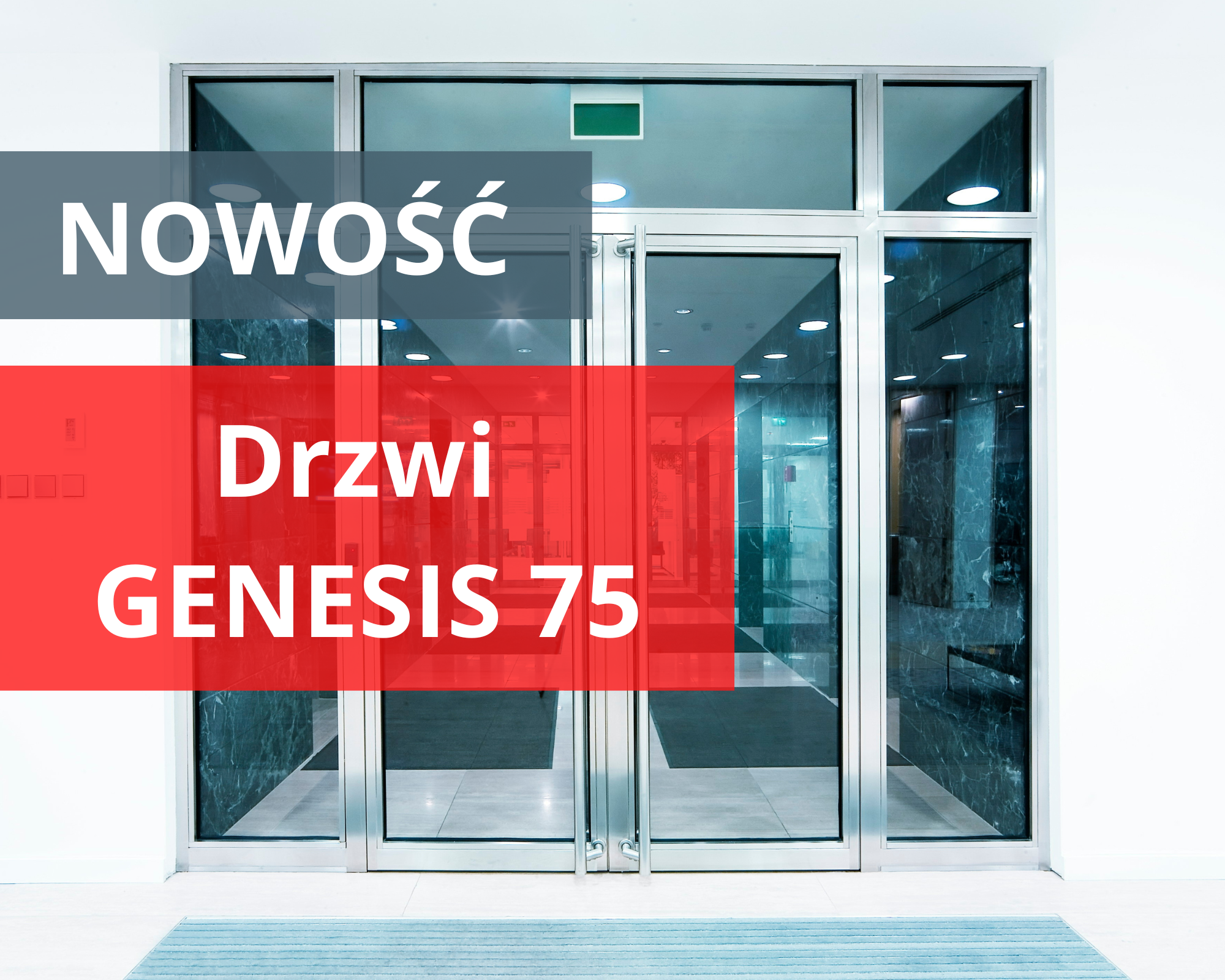 Nowość - Drzwi Genesis 75