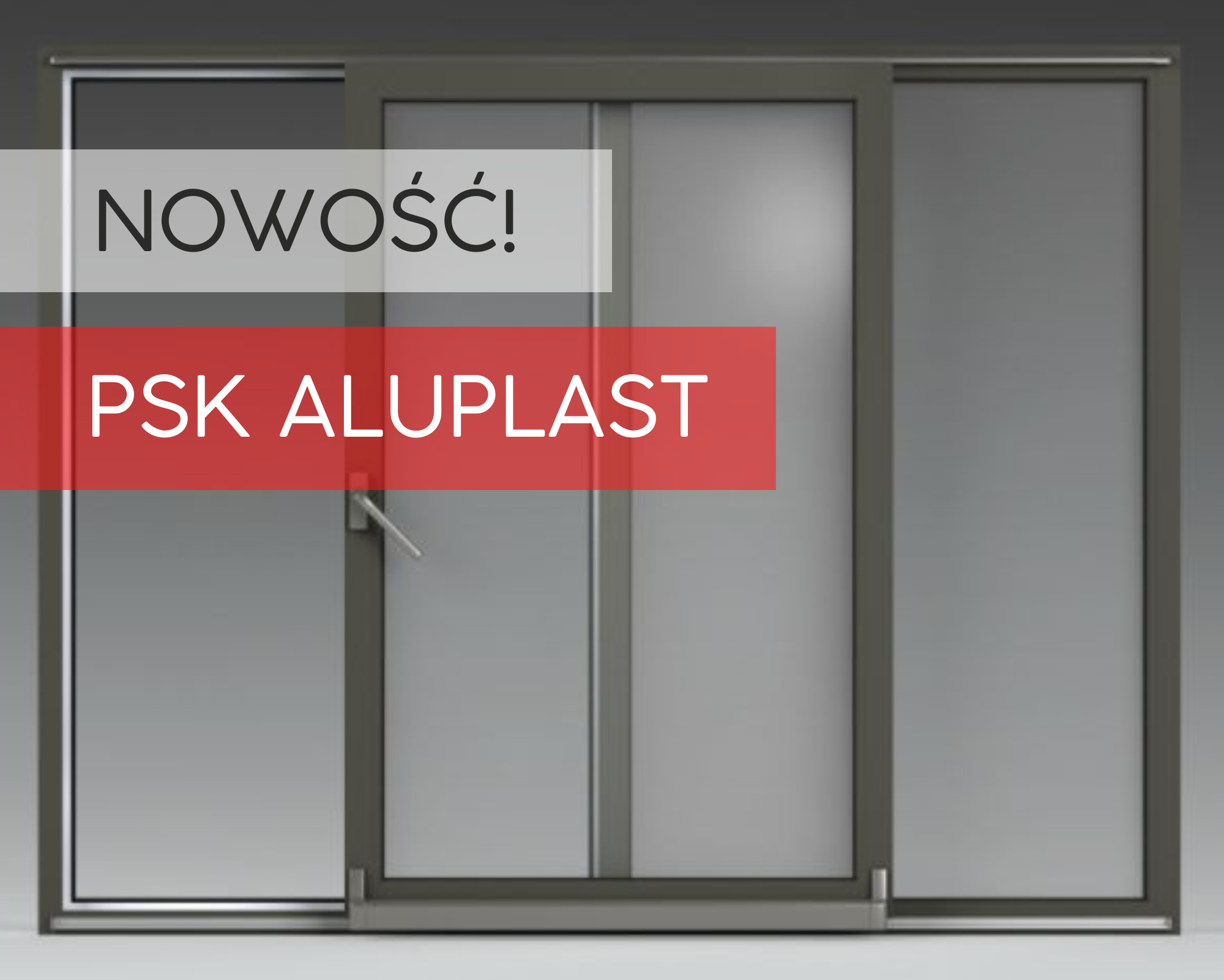 drzwi uchylno - przesuwne PSK Aluplast