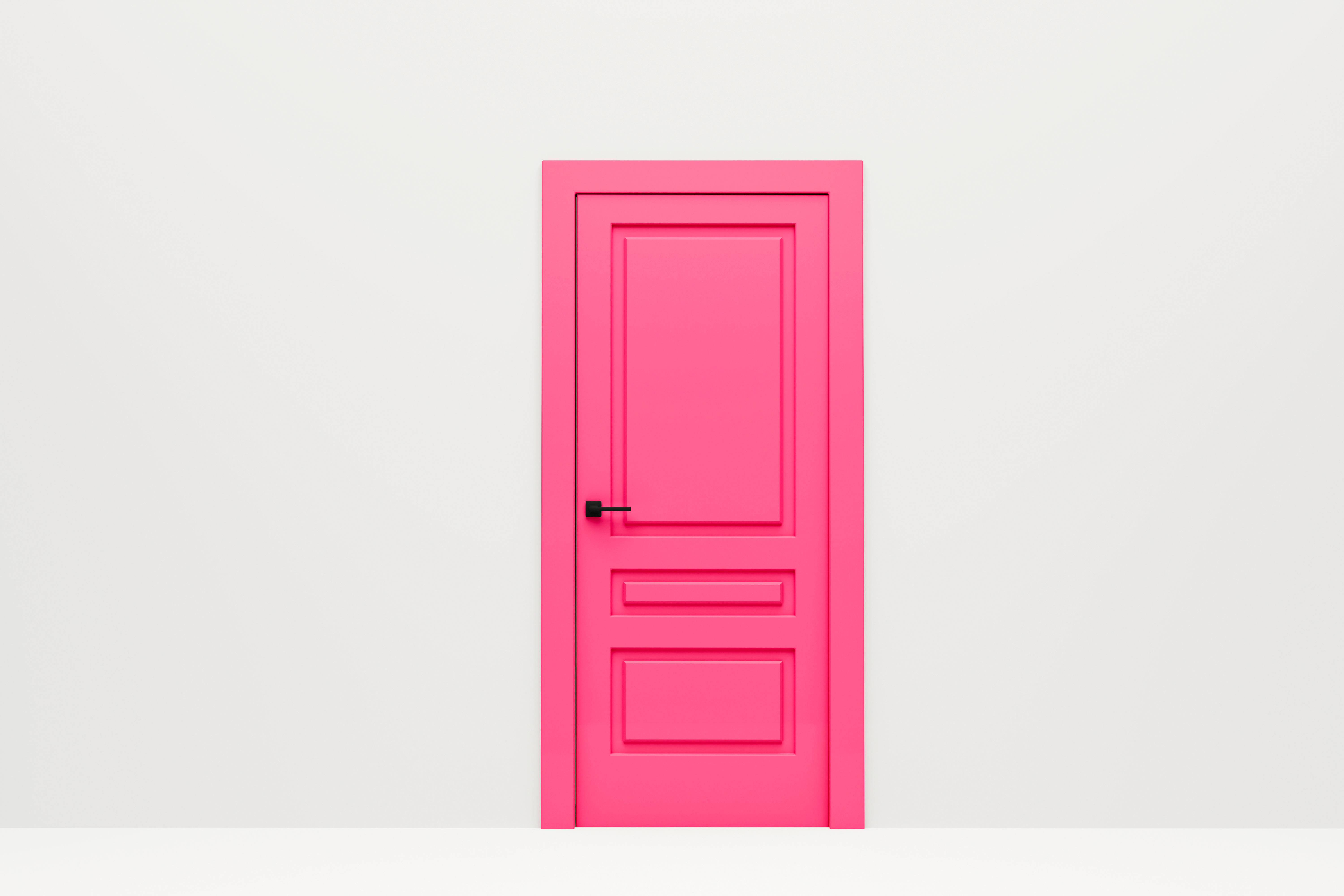 Doors coloured 